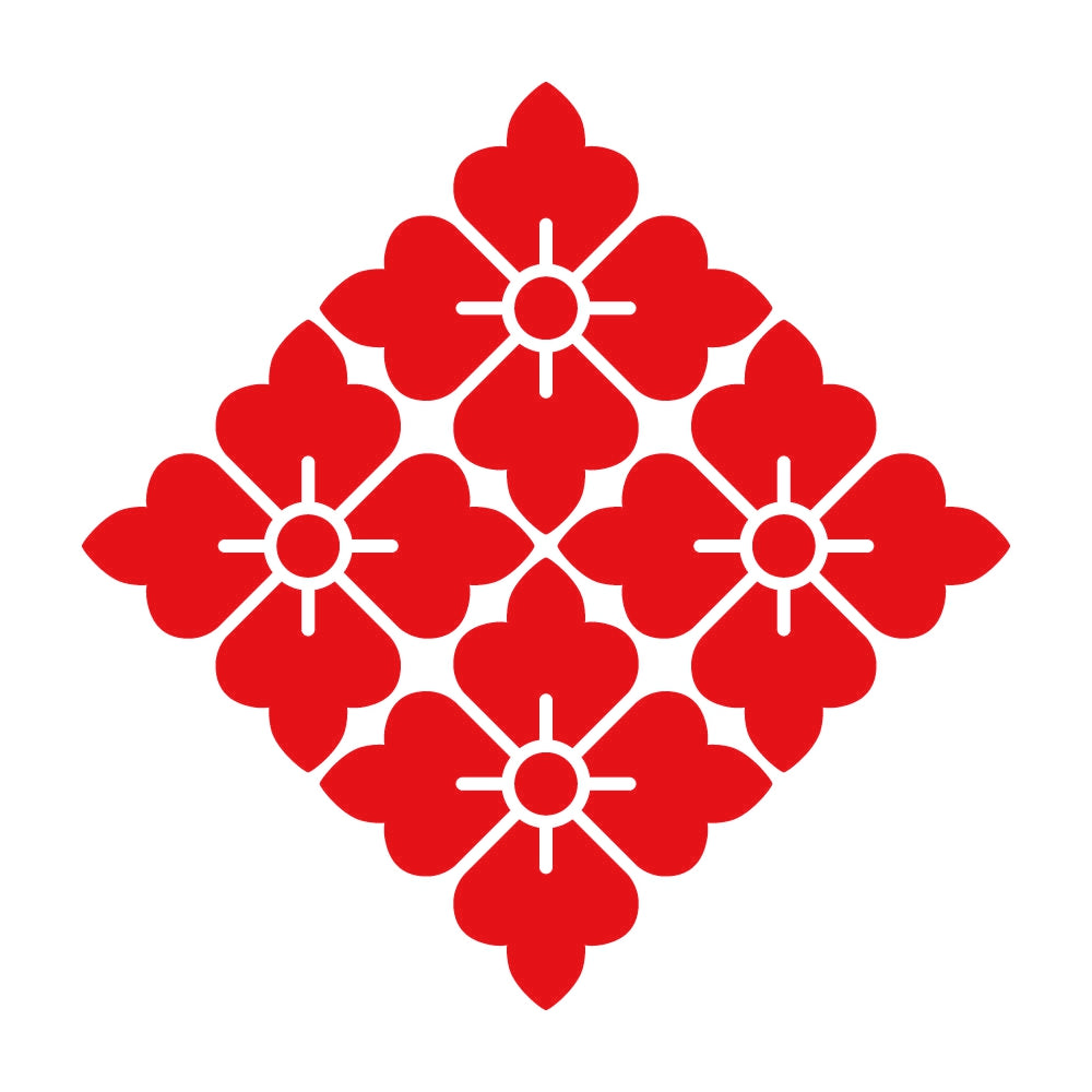 四つ花角紋 8