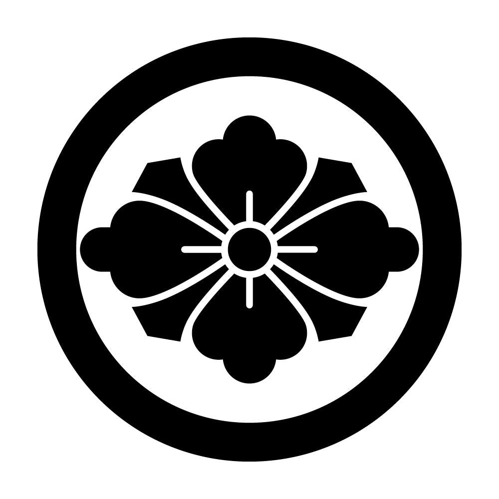 丸に剣花菱紋