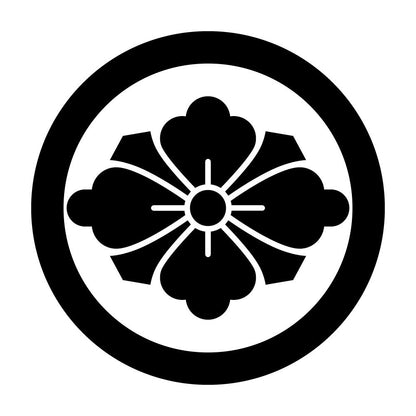 丸に剣花菱紋