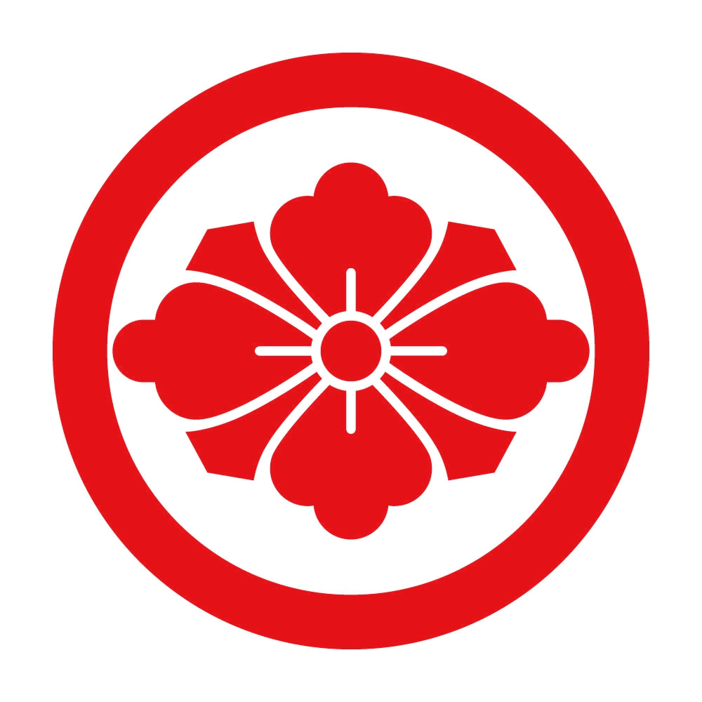丸に剣花菱紋 8