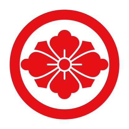 丸に剣花菱紋 8