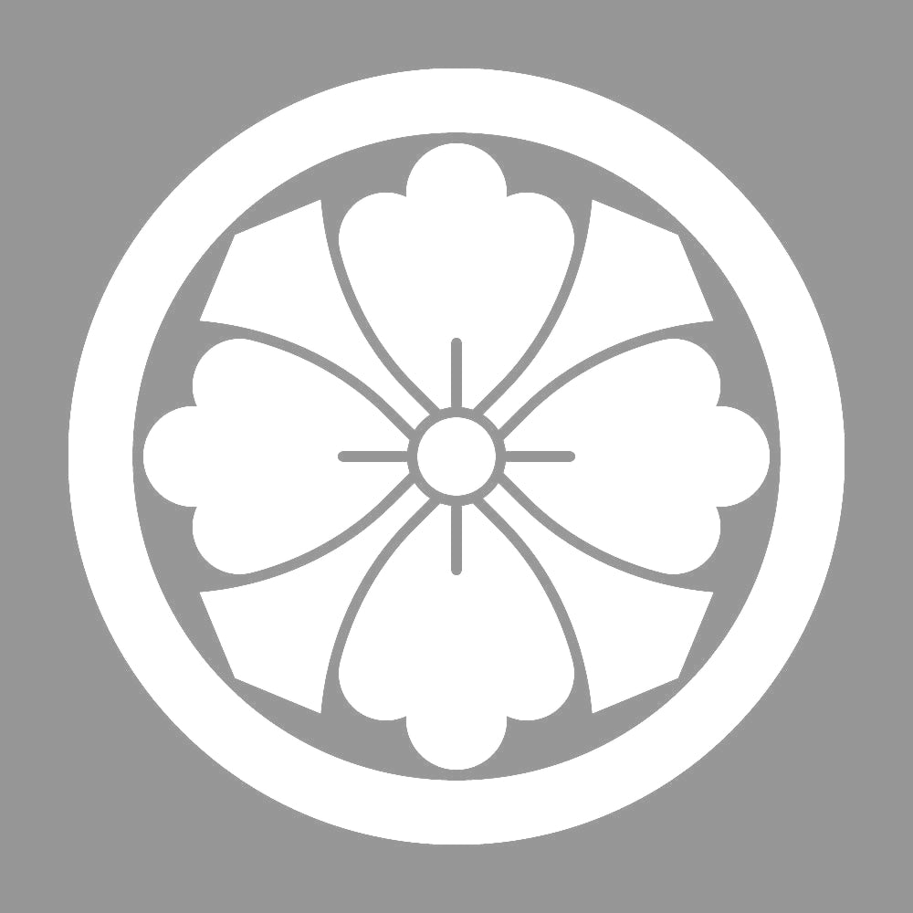 丸に四方剣花菱紋 7