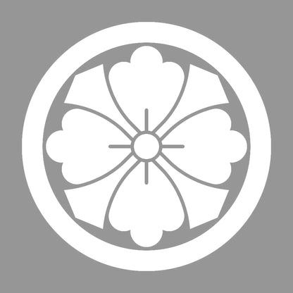 丸に四方剣花菱紋 7