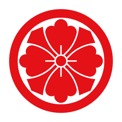 丸に四方剣花菱紋 8