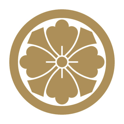 丸に四方剣花菱紋 9
