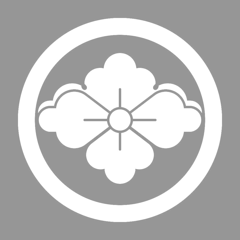 丸に雪持ち花菱紋 7