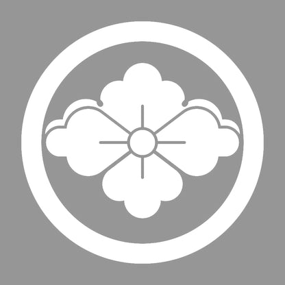 丸に雪持ち花菱紋 7