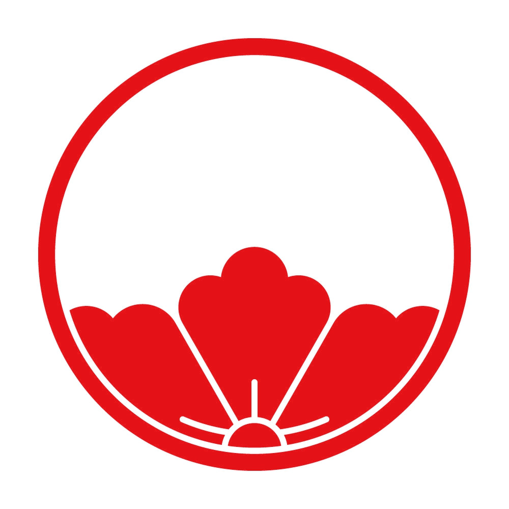 糸輪に覗き花菱紋 8