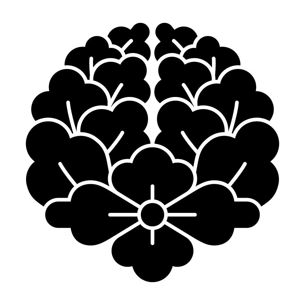 中杏葉花菱紋