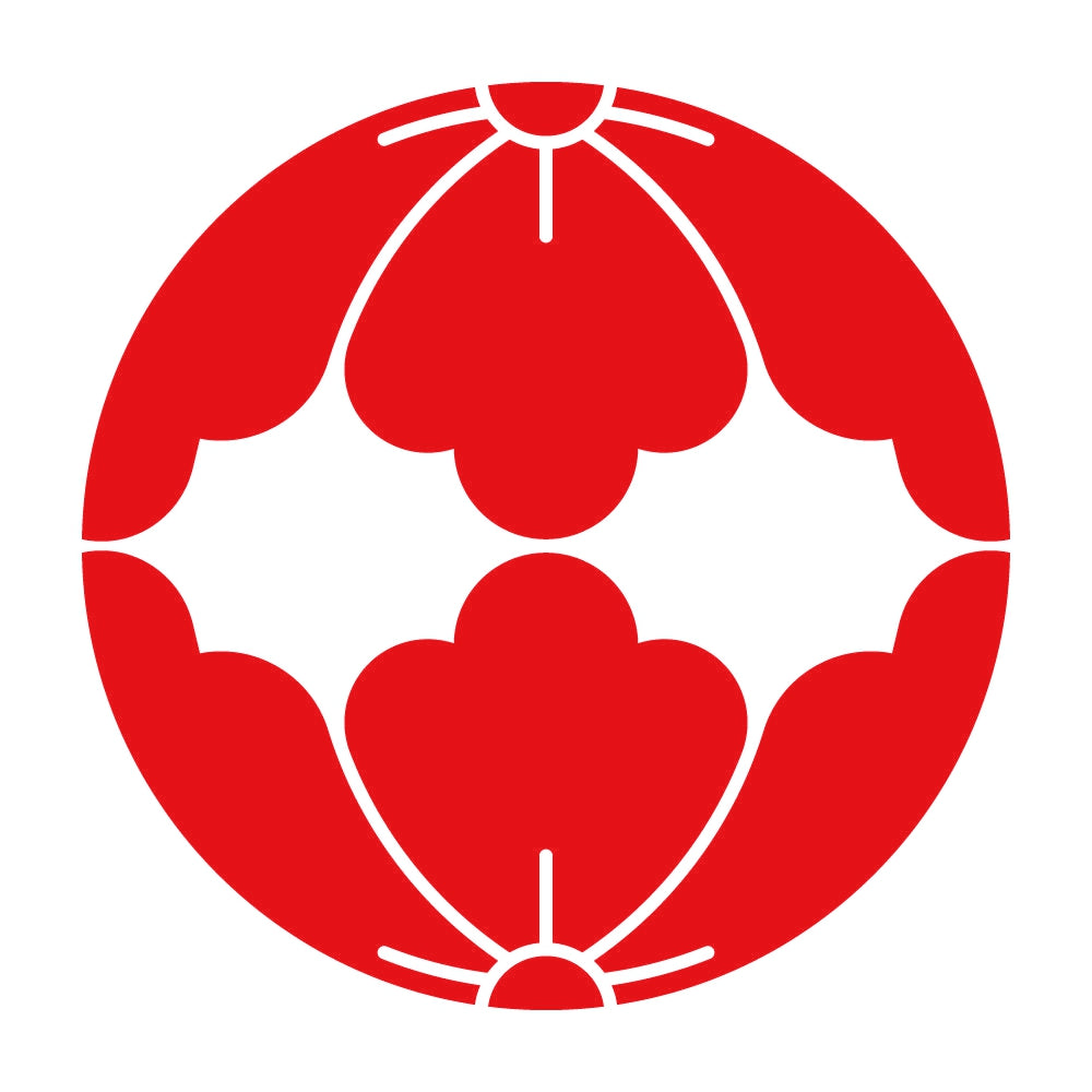 割り花菱紋 8