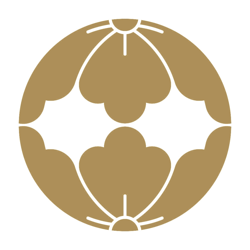 割り花菱紋 9