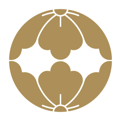 割り花菱紋 9