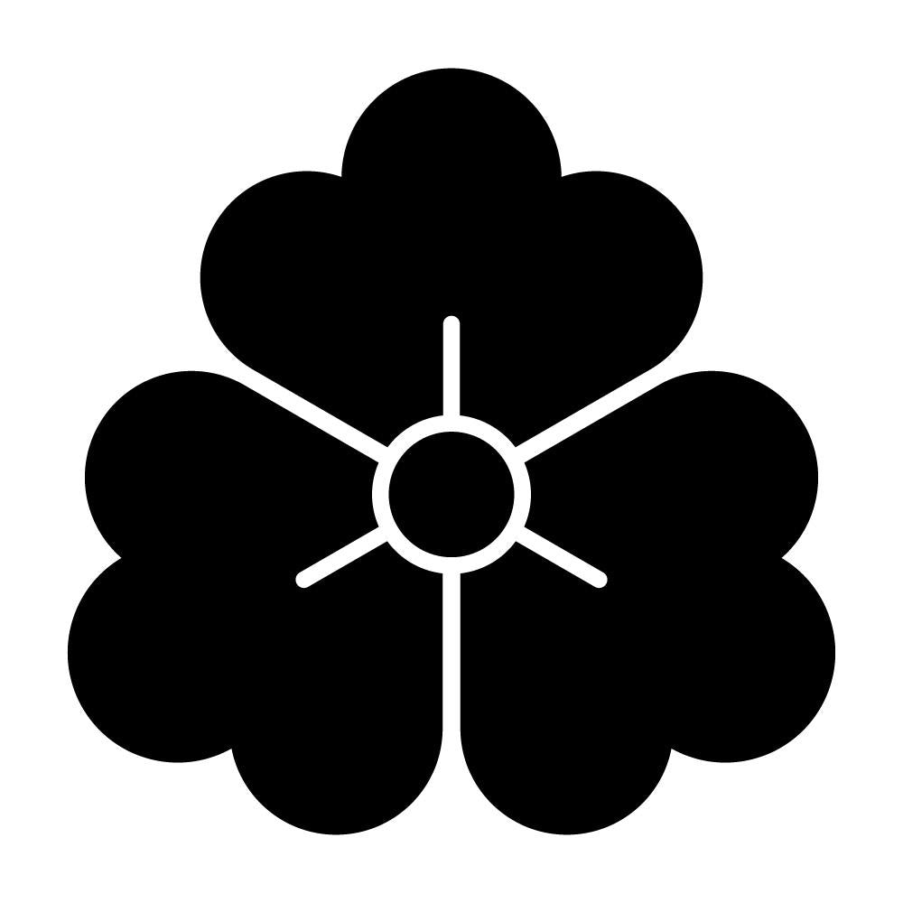三つ形花菱紋