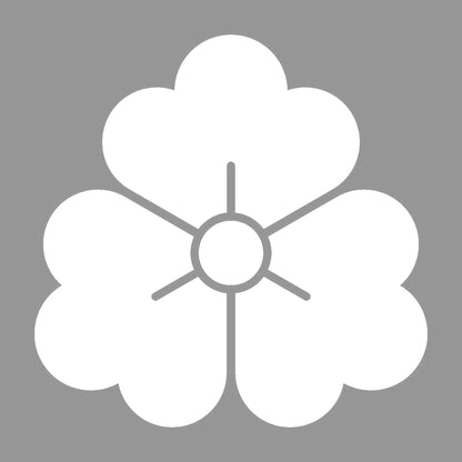 三つ形花菱紋 7