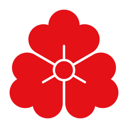 三つ形花菱紋 8
