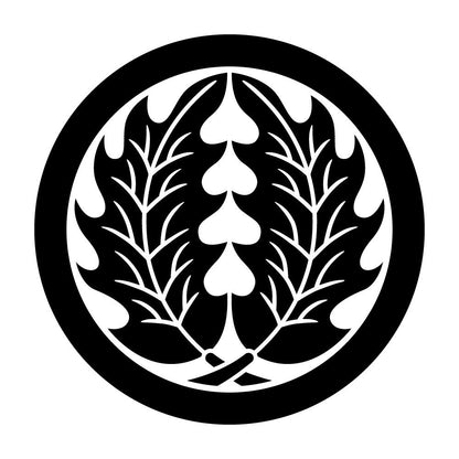 丸に抱き柊紋