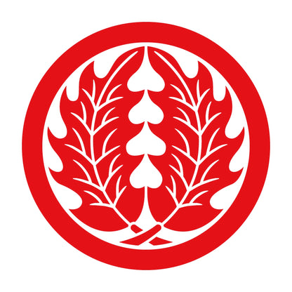 丸に抱き柊紋 8