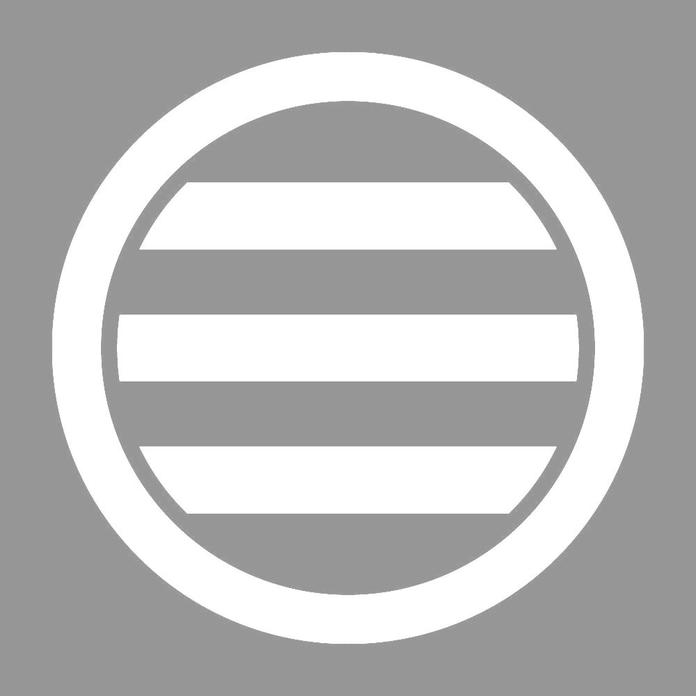丸に放れ三つ引き紋 7