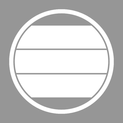 糸輪に寄せ三つ引き紋 7