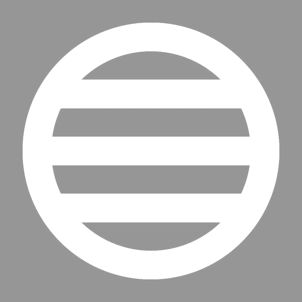 九つ割り三つ引き紋 7