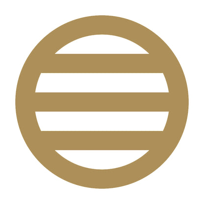 九つ割り三つ引き紋 9