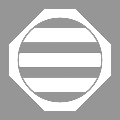 隅切り鉄砲角に三つ引き紋 7