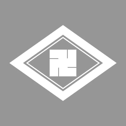 子持ち菱に万字紋 7