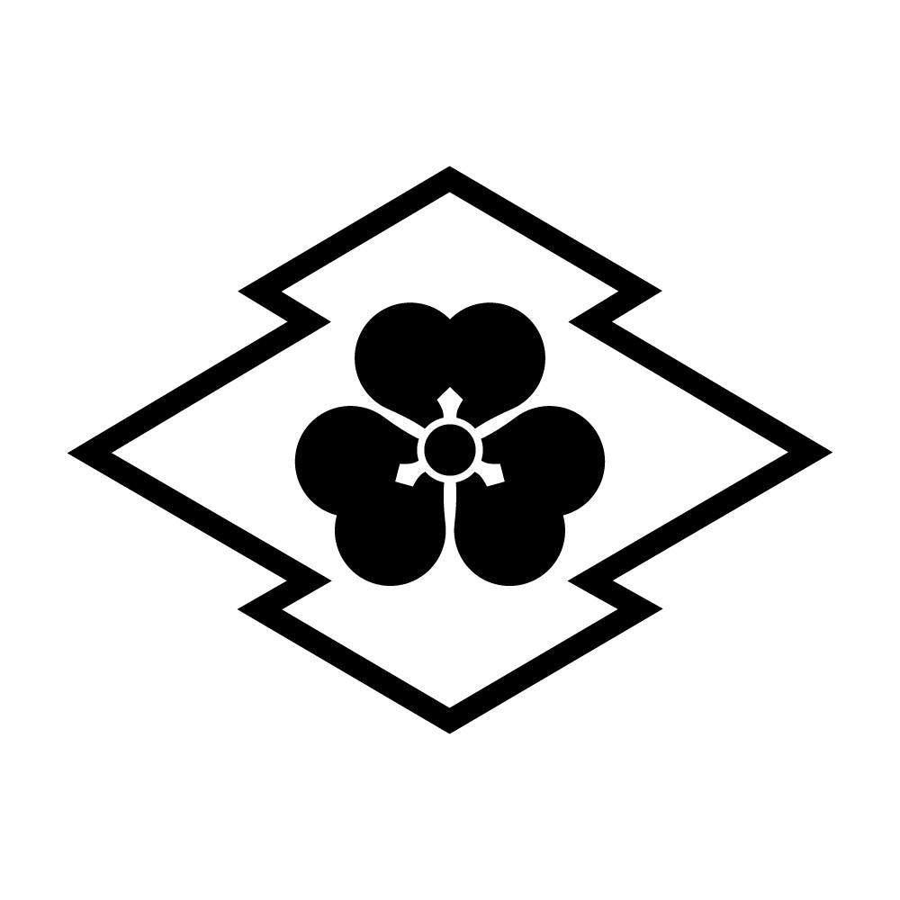 中陰松皮菱に片喰紋