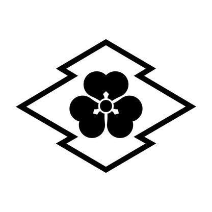 中陰松皮菱に片喰紋