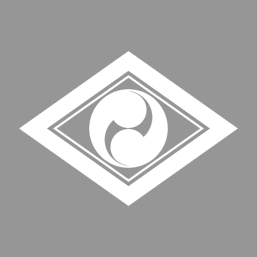 子持ち菱に二つ巴紋 7