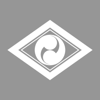 子持ち菱に二つ巴紋 7
