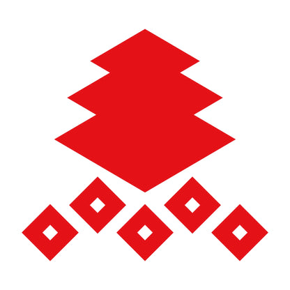 三階菱に五つ釘抜き紋 8