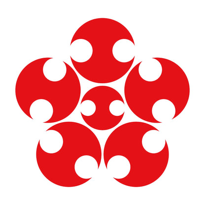 分銅梅鉢紋 8
