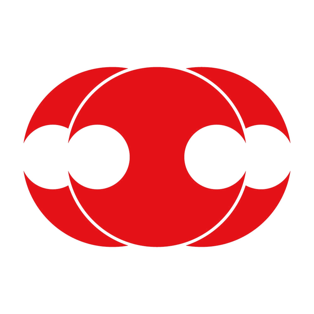 三つ重ね分銅紋 8