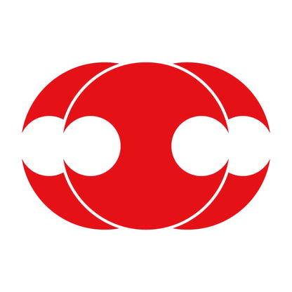 三つ重ね分銅紋 8
