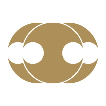 三つ重ね分銅紋 9