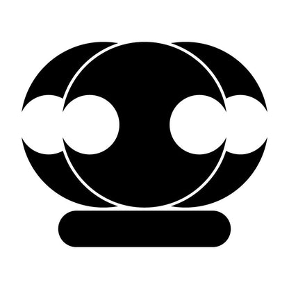 三つ重ね分銅に一紋