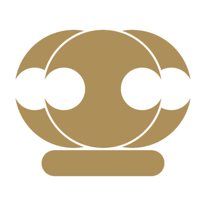 三つ重ね分銅に一紋 9