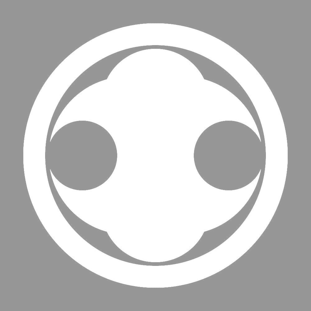 丸に花形分銅紋 7