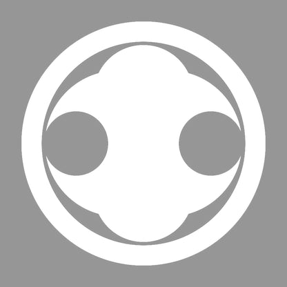丸に花形分銅紋 7