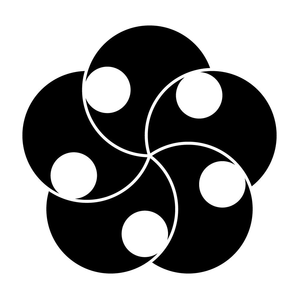五つ捻じ分銅紋