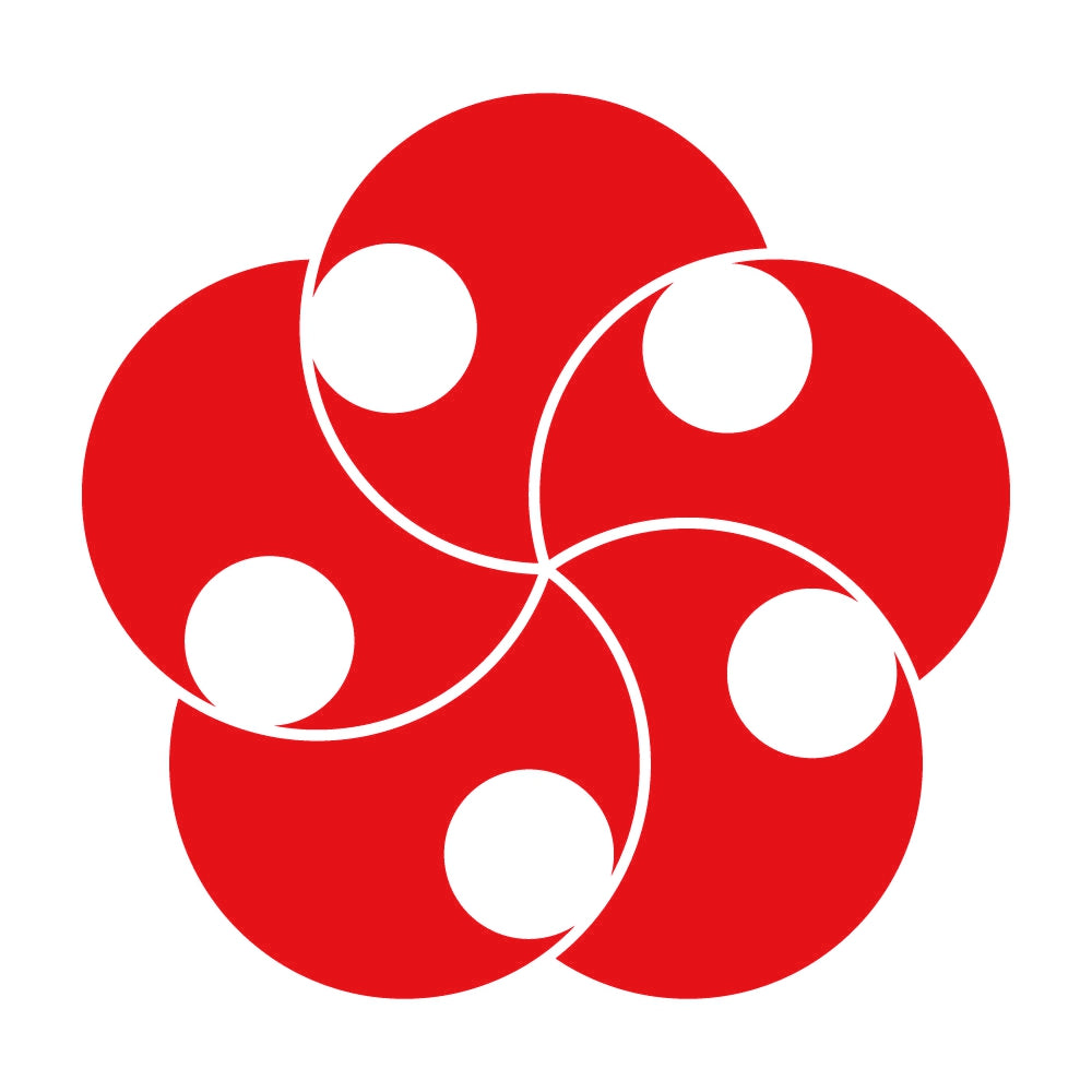 五つ捻じ分銅紋 8