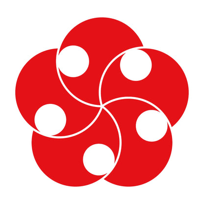 五つ捻じ分銅紋 8