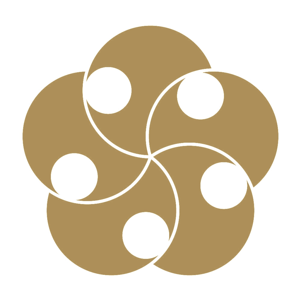 五つ捻じ分銅紋 9