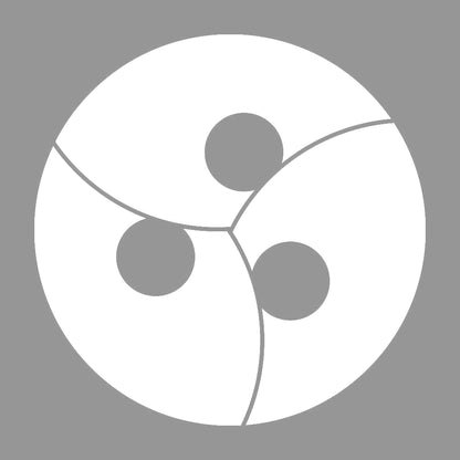 三つ割り分銅紋 7