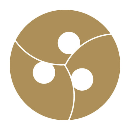 三つ割り分銅紋 9