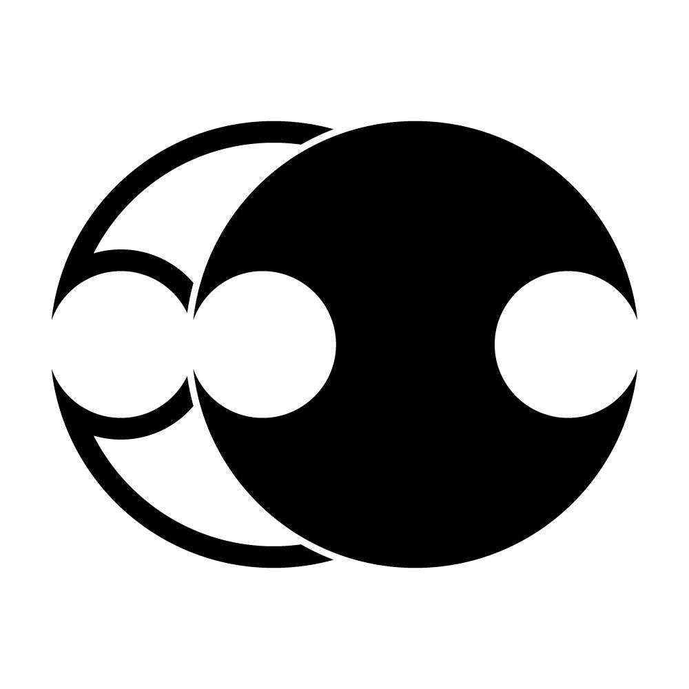陰陽分銅紋