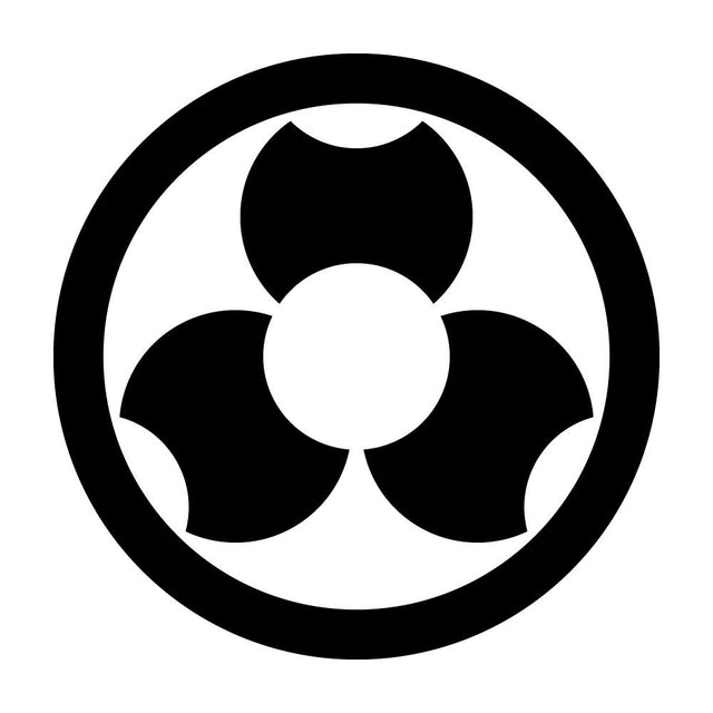 丸に三つ寄せ分銅紋