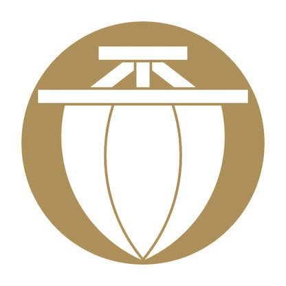 石持ち地抜き真向き帆紋 9