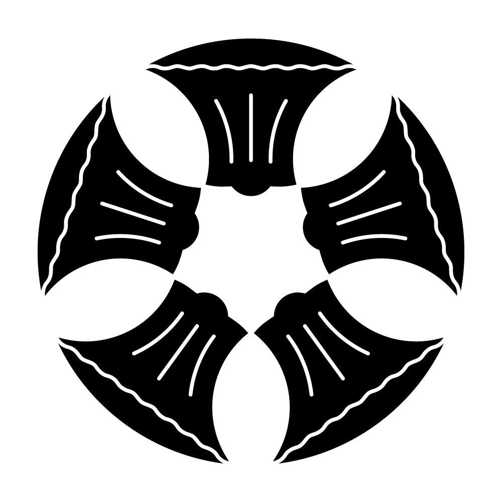 五つ鉞紋